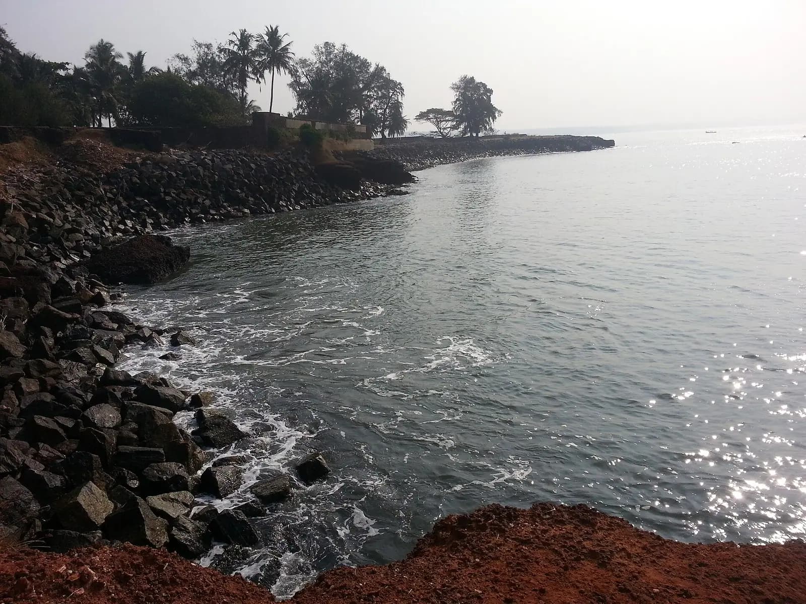 Sunset over the Arabian Sea from the Kerala coast